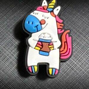 Colorful Unicorn Crocs Charm New (2 for $5)